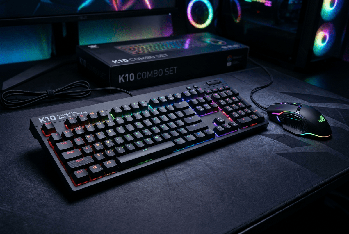 K10 Wired Gaming Keyboard and Mouse Combo review: worth it?