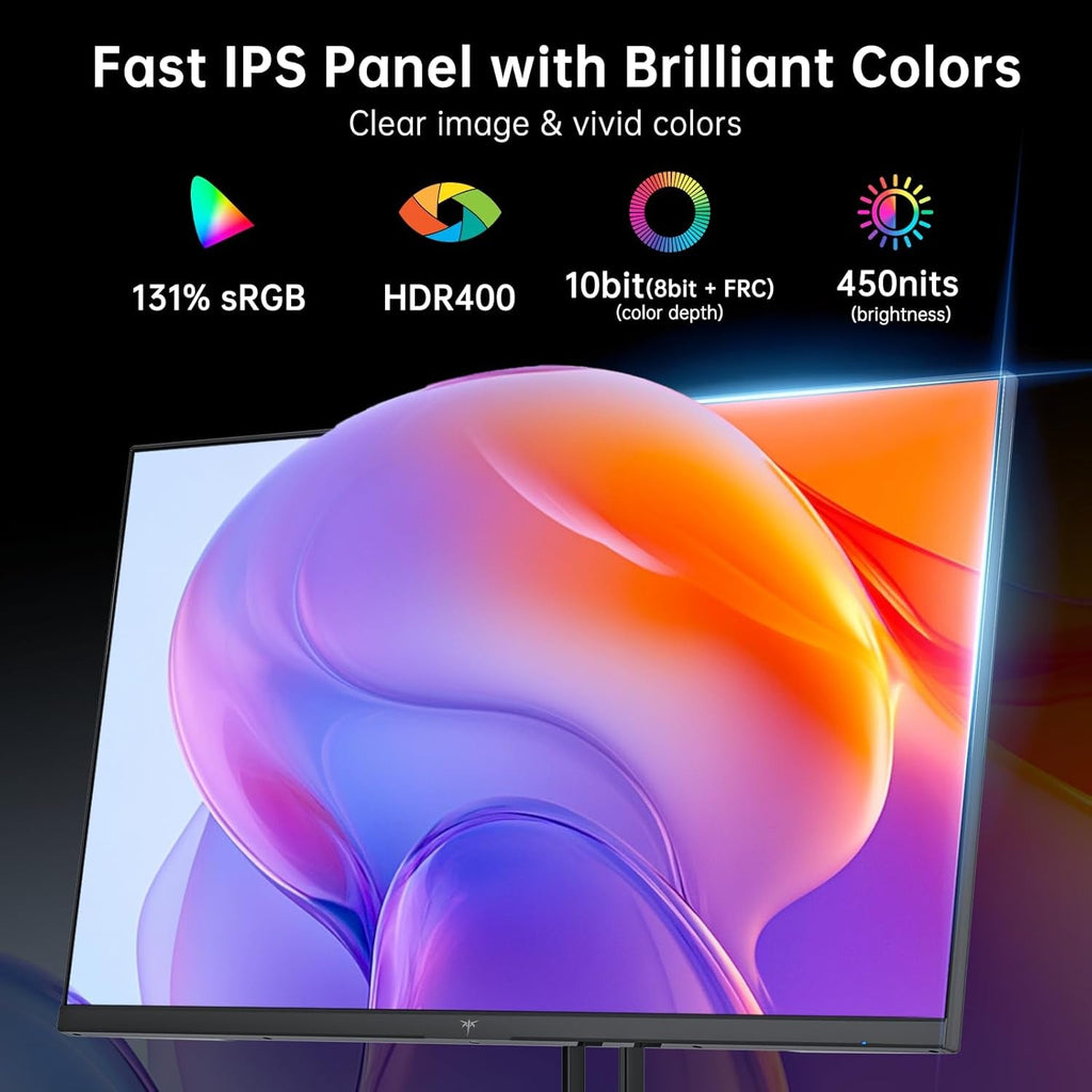 27 Inch Gaming Monitor 220Hz, 2K QHD Monitor 1Ms W/ Speakers H27T22C-3 - fmtshop.net