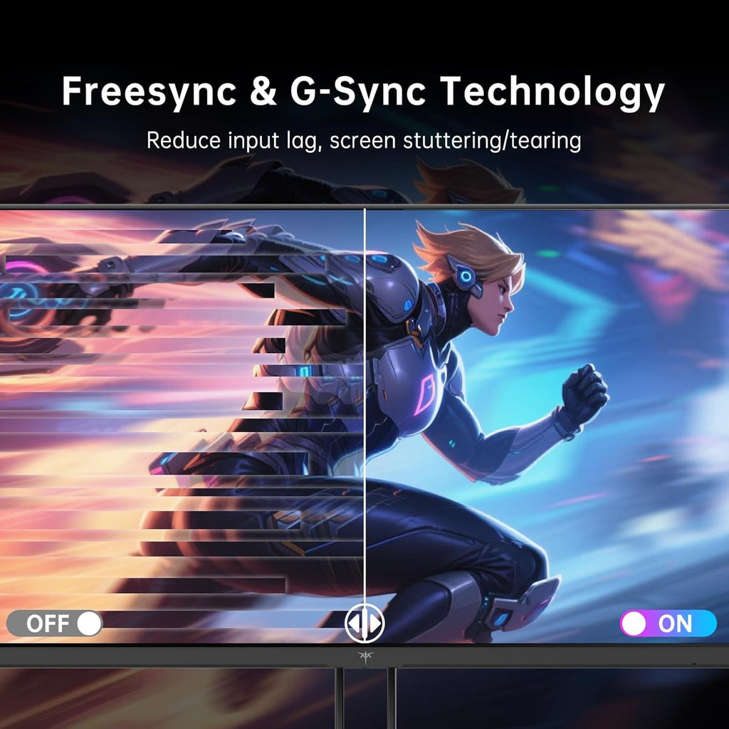 27 Inch Gaming Monitor 220Hz, 2K QHD Monitor 1Ms W/ Speakers H27T22C-3 - fmtshop.net