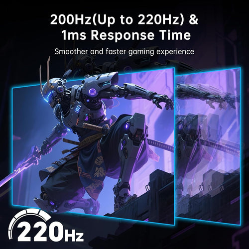 27 Inch Gaming Monitor 220Hz, 2K QHD Monitor 1Ms W/ Speakers H27T22C-3 - fmtshop.net