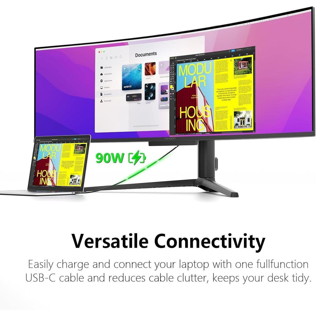 49" QD-OLED 5K2K 5120 X 1440P 144Hz Ultrawide Curved Monitor - 49Q1R - fmtshop.net