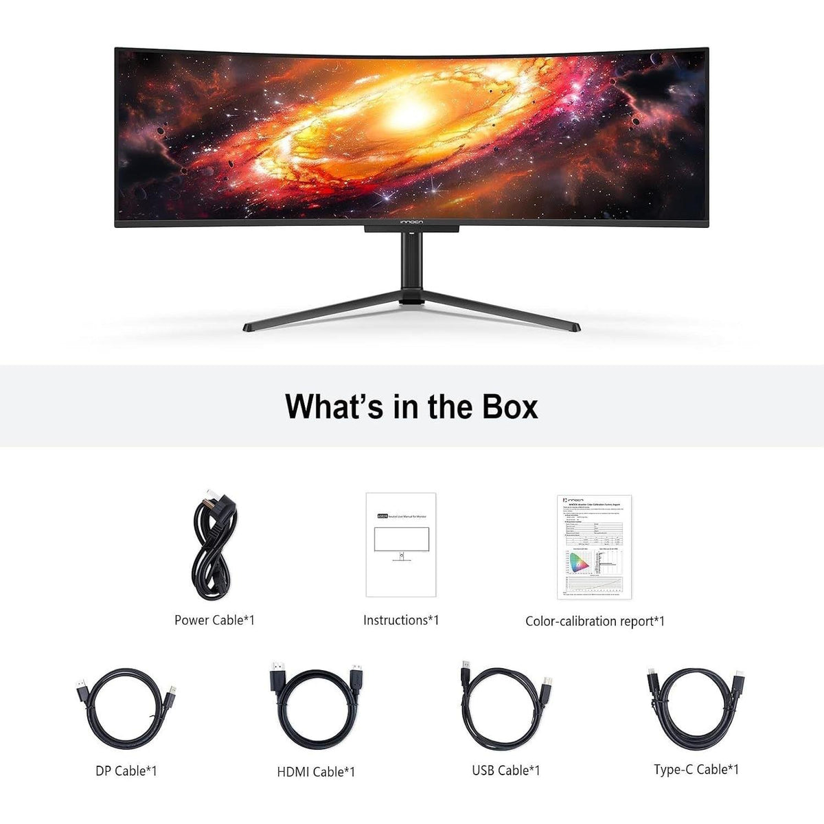 49" QD-OLED 5K2K 5120 X 1440P 144Hz Ultrawide Curved Monitor - 49Q1R - fmtshop.net