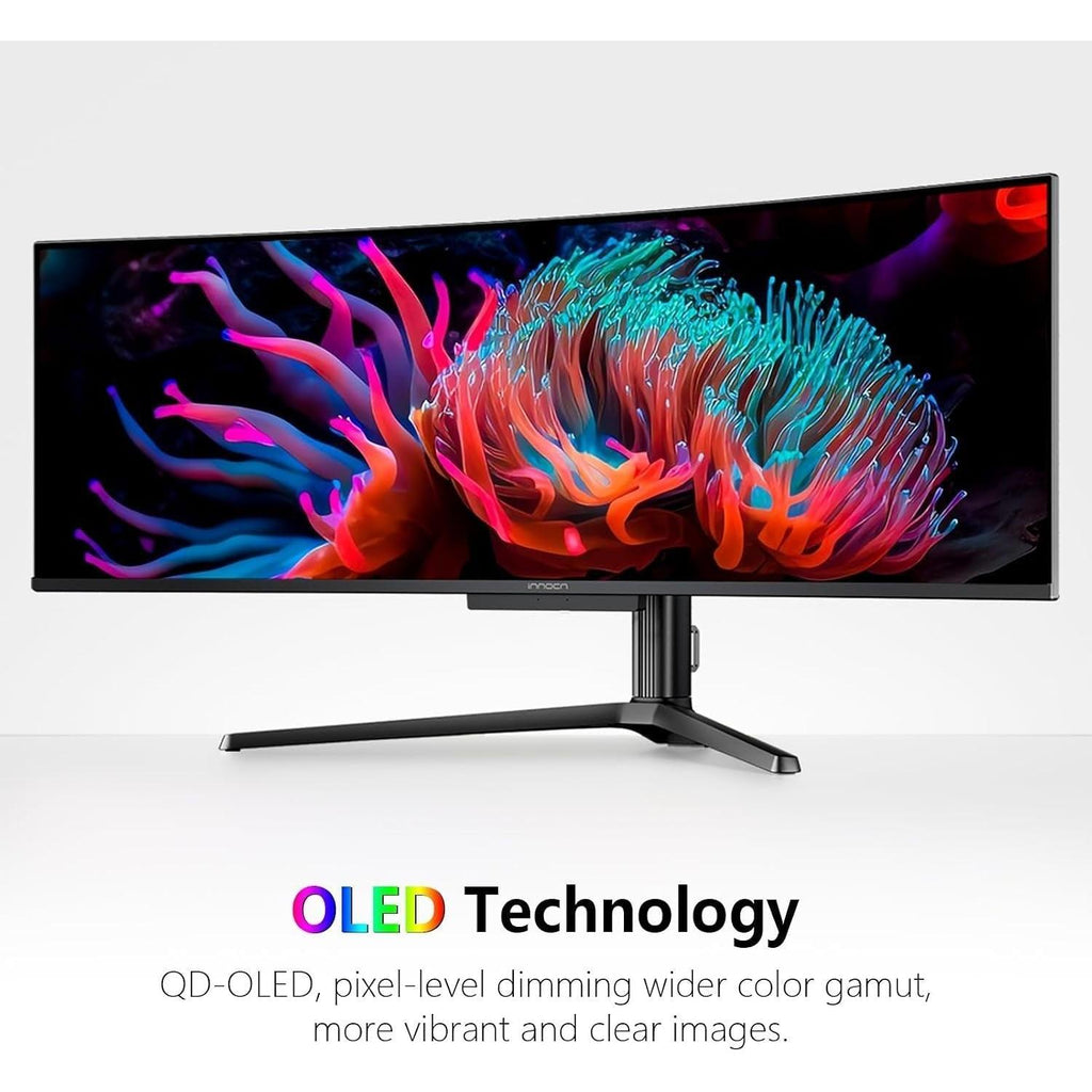 49" QD-OLED 5K2K 5120 X 1440P 144Hz Ultrawide Curved Monitor - 49Q1R - fmtshop.net