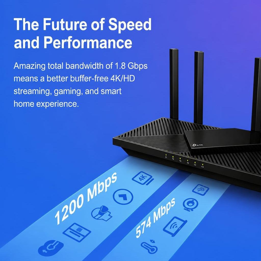 AX1800 Wifi 6 Router (Archer AX21 V5) - fmtshop.net