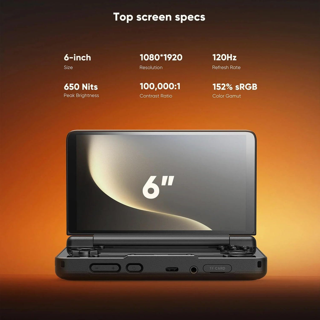 AYN Thor Max Dual-Screen Gaming Handheld | Snapdragon 8 Gen 2 | Wi-Fi 7 | Android 13 Retro Console - fmtshop.net