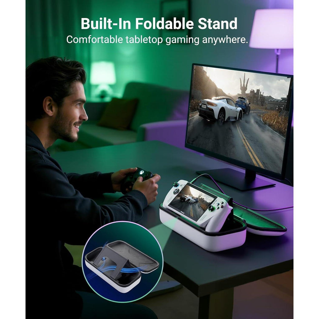 Carrying Case for ROG Xbox Ally/Ally X /X20 with Foldable Stand - fmtshop.net