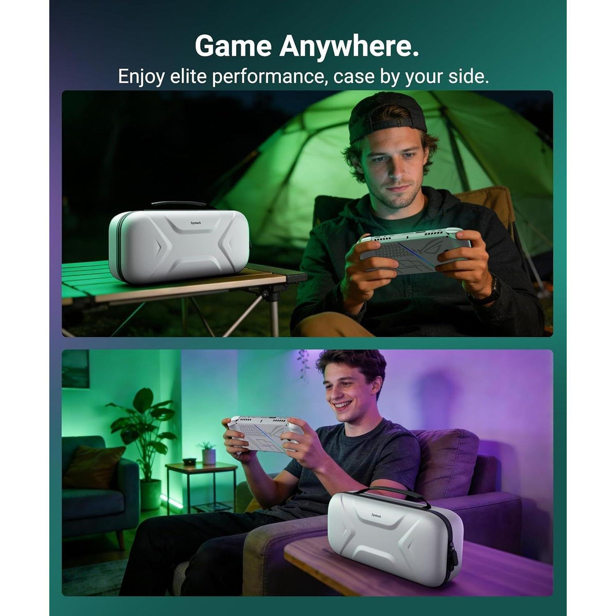 Carrying Case for ROG Xbox Ally/Ally X /X20 with Foldable Stand - fmtshop.net