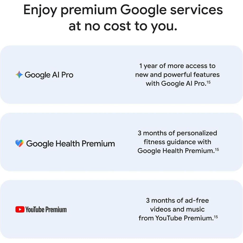 Google Pixel 10 Pro - Unlocked Smartphone with Gemini - Obsidian - 128 GB - fmtshop.net