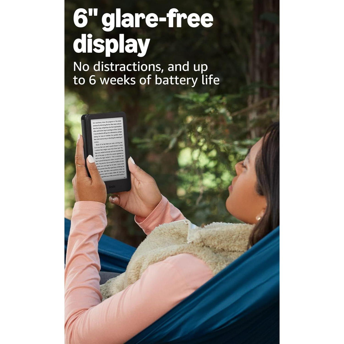 Lightweight Kindle 16 GB (Newest Model) - Faster Page Turns & Enhanced Reading - fmtshop.net