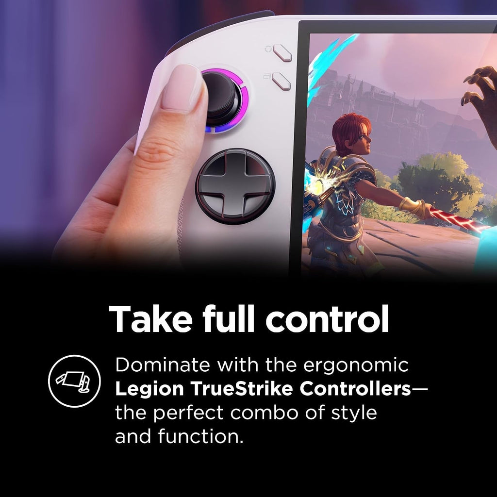 Lenovo Legion Go S - 2025 Mobile Gaming Console - Ryzen Z2 - 16GB/512GB - Glacier White - fmtshop.net