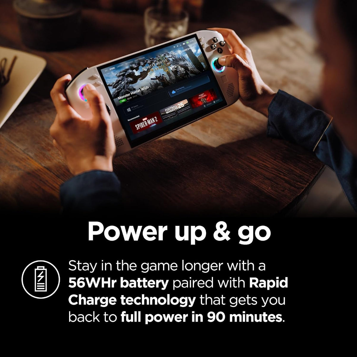 Lenovo Legion Go S - 2025 Mobile Gaming Console - Ryzen Z2 - 16GB/512GB - Glacier White - fmtshop.net