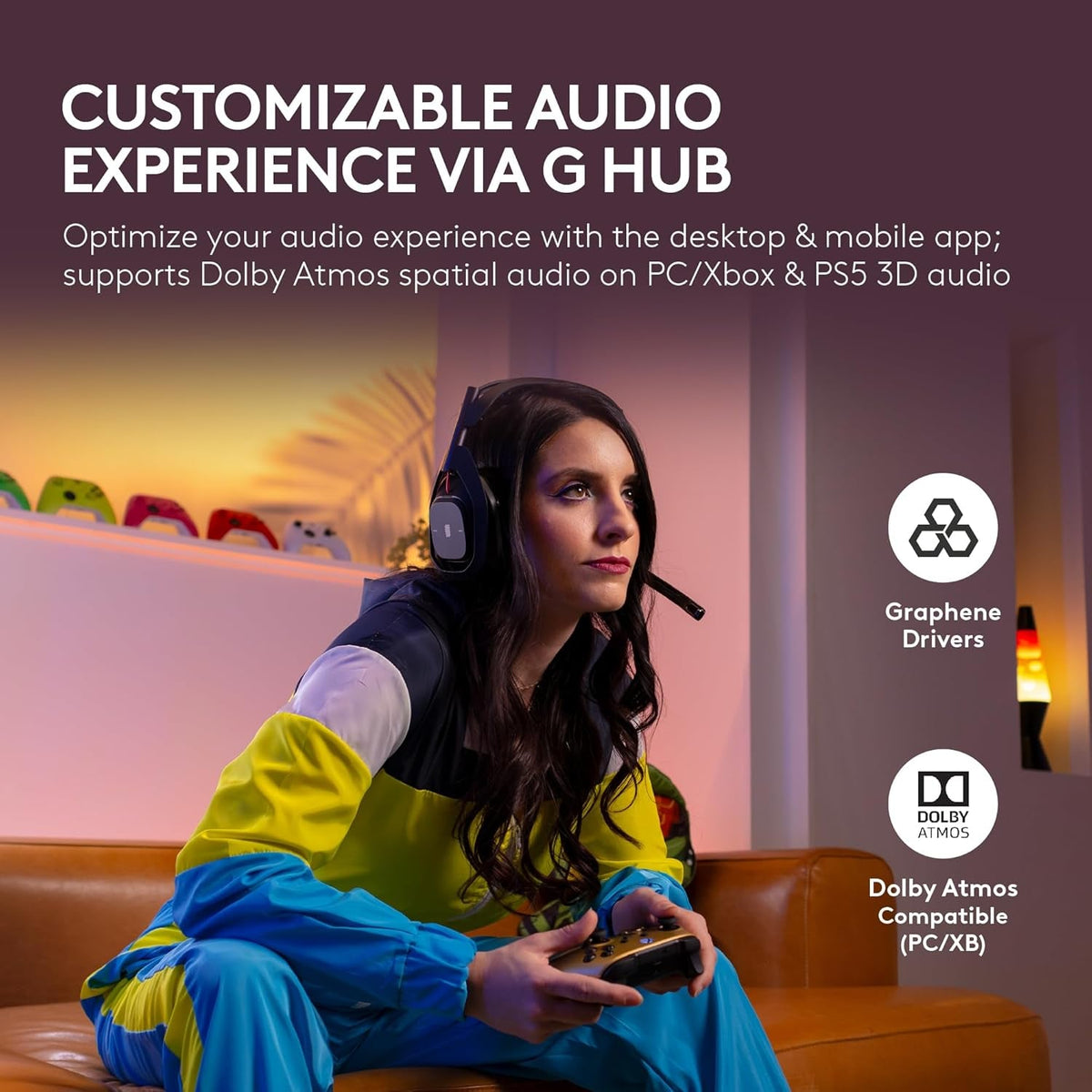 Logitech G Astro A50 Multi-Platform Wireless Gaming Headset - Black - fmtshop.net