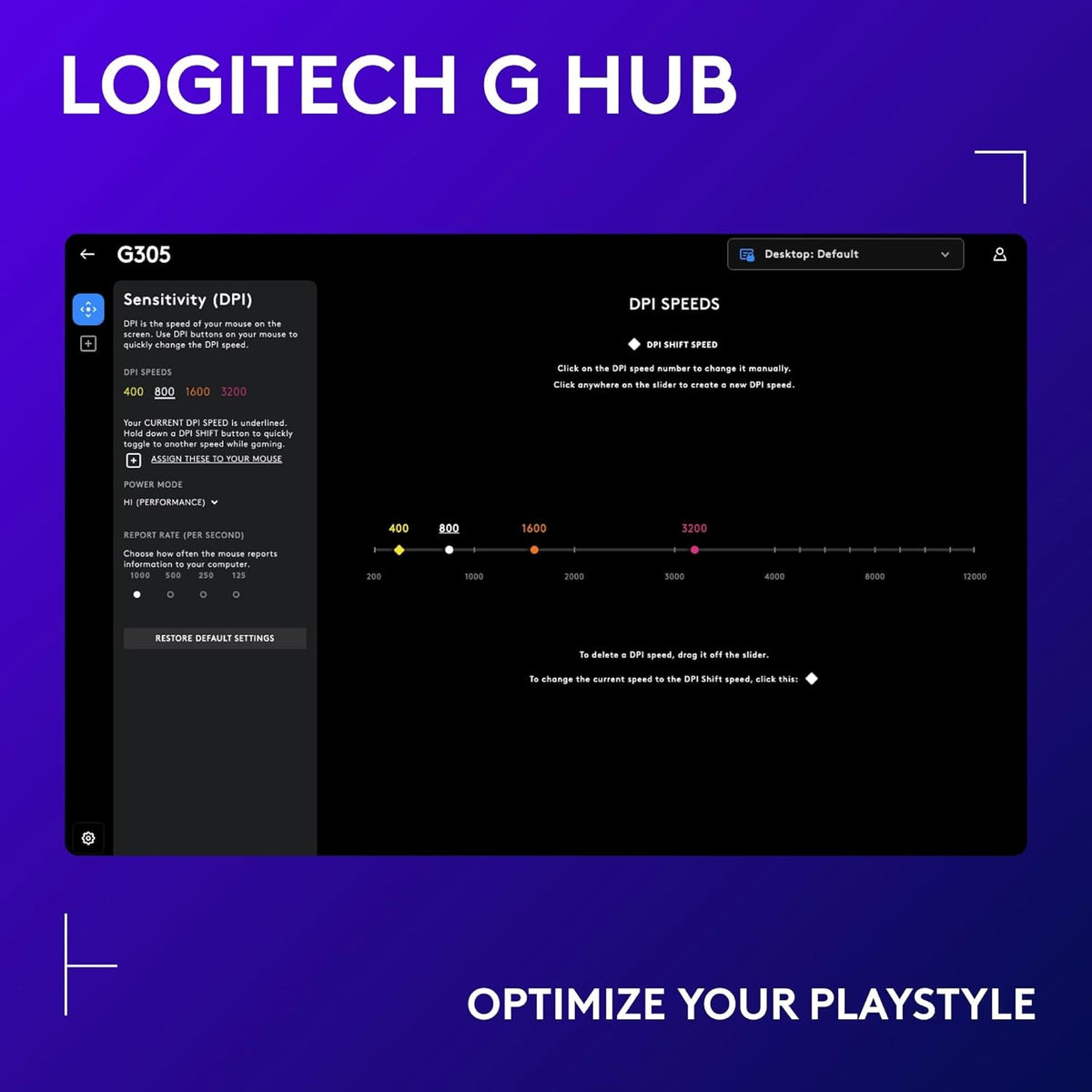Logitech G305 Lightspeed Wireless Gaming Mouse - Black - fmtshop.net