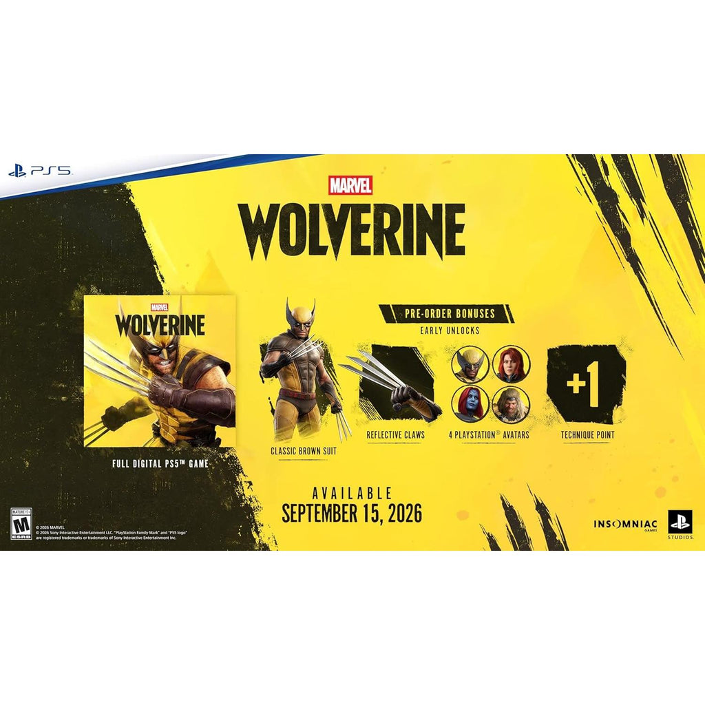 Marvel'S Wolverine PS5 - fmtshop.net