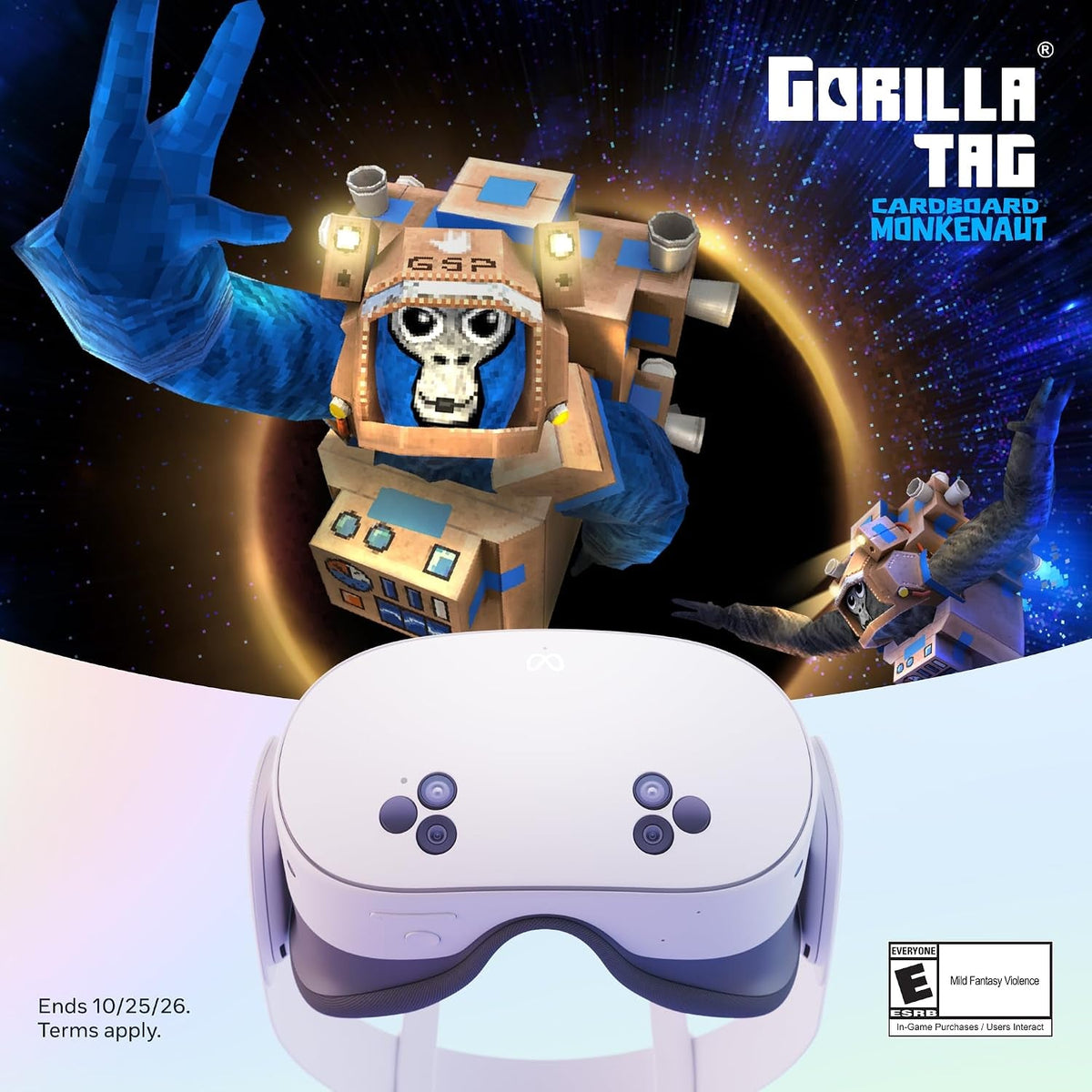 Meta Quest 3S 128GB | Virtual Reality — VR Headset — Gorilla Tag Bundle - fmtshop.net