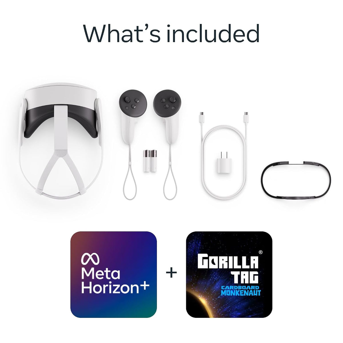 Meta Quest 3S 128GB | Virtual Reality — VR Headset — Gorilla Tag Bundle - fmtshop.net