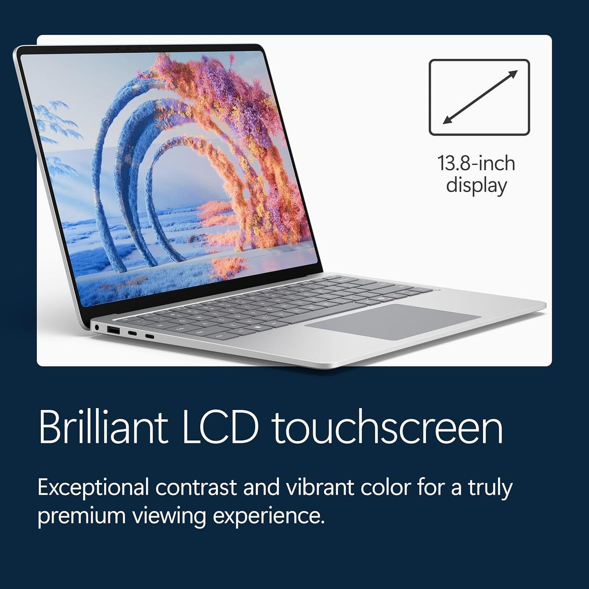 2026 Microsoft Surface Laptop, Snapdragon X2 Elite, 16GB RAM, 512GB SSD, Windows 11 Copilot+ PC, Platinum - fmtshop.net