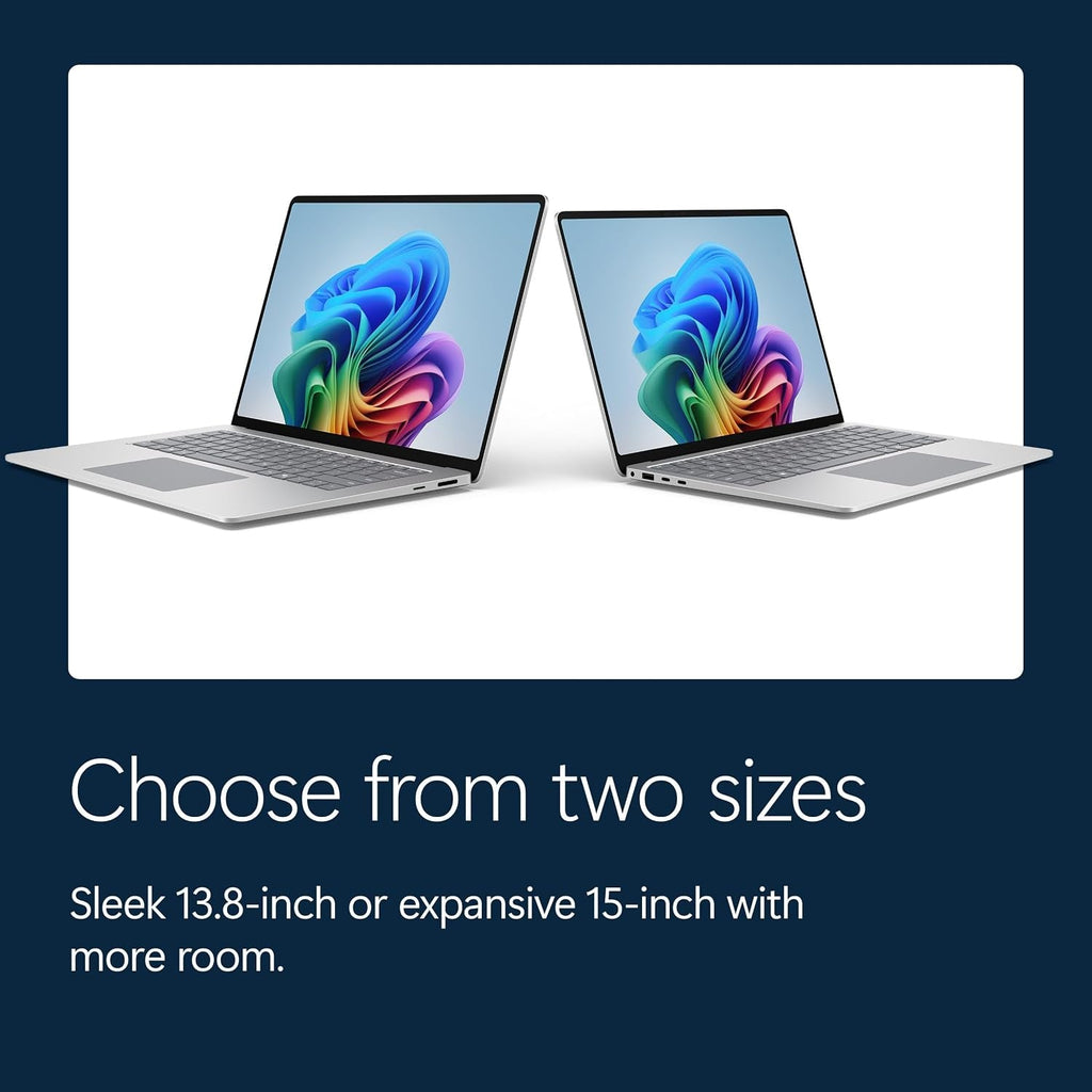 2026 Microsoft Surface Laptop, Snapdragon X2 Elite, 16GB RAM, 512GB SSD, Windows 11 Copilot+ PC, Platinum - fmtshop.net