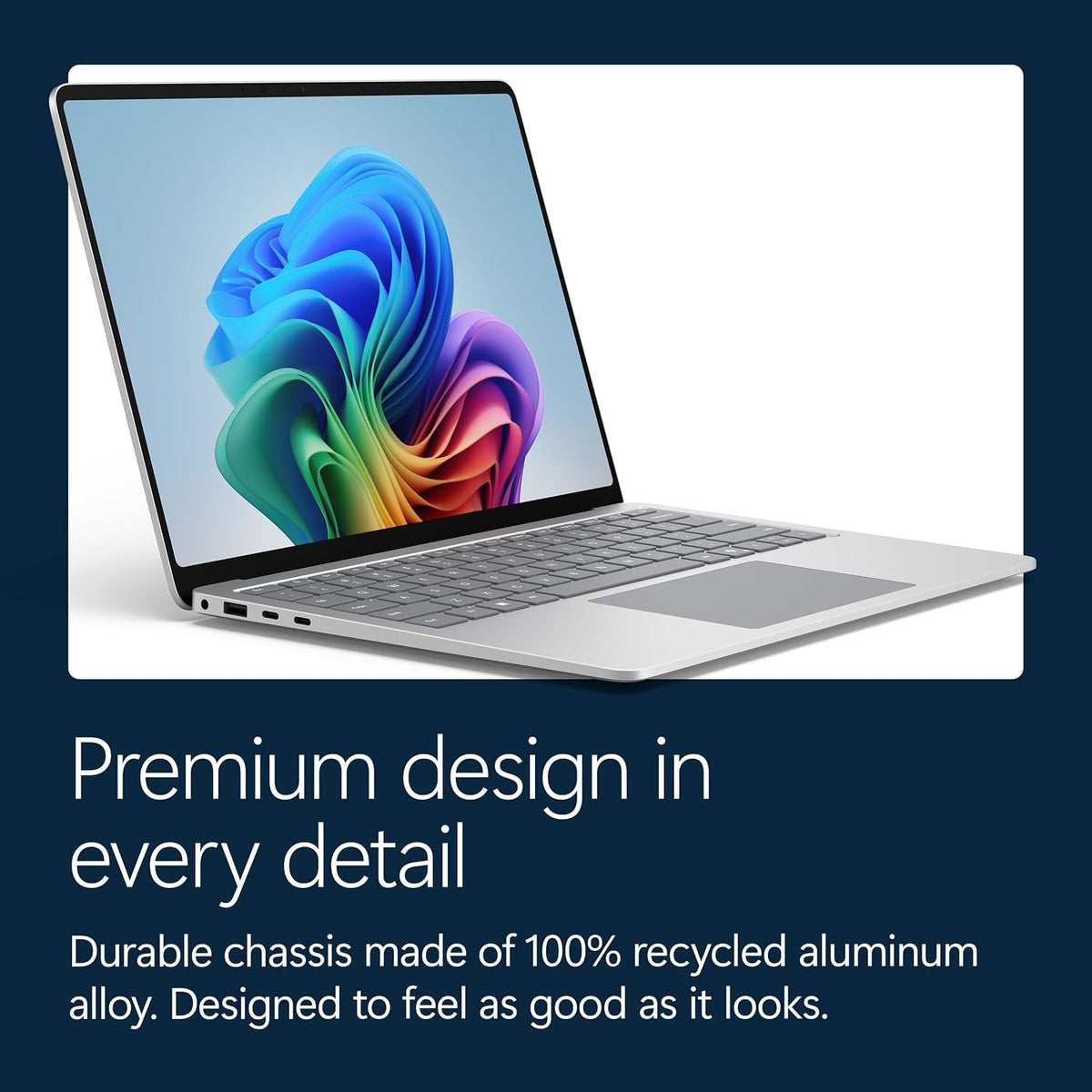 2026 Microsoft Surface Laptop, Snapdragon X2 Elite, 16GB RAM, 512GB SSD, Windows 11 Copilot+ PC, Platinum - fmtshop.net