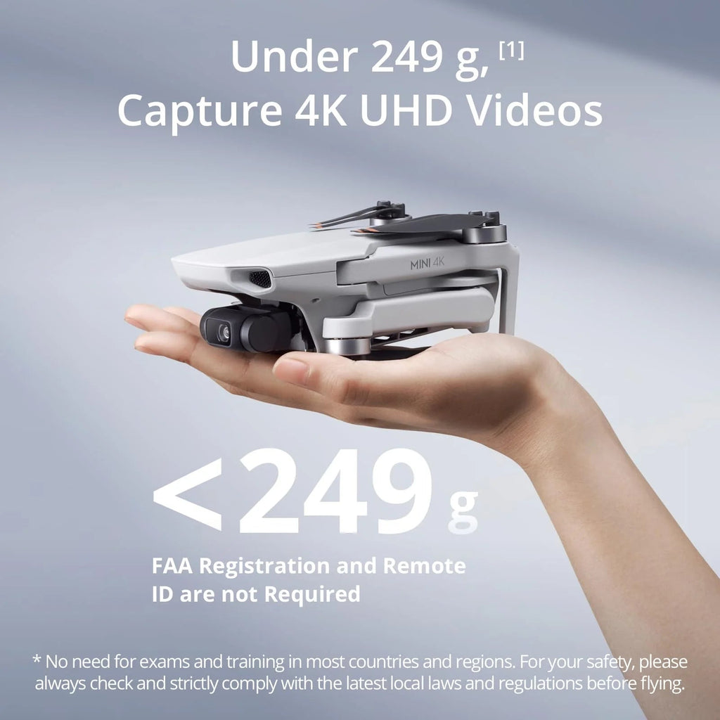 Mini 4K Camera Drone Combo (62-Min) with Case and Extra Battery - fmtshop.net
