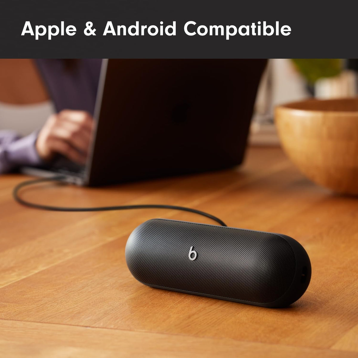 Portable Bluetooth Speaker - 24H Battery, Water Resistant, Seriously Loud - Matte Black - fmtshop.net