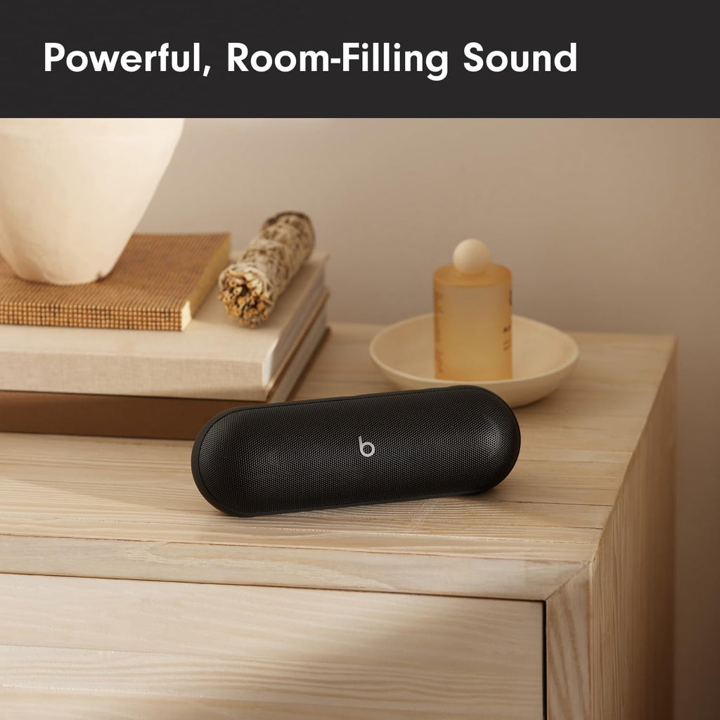 Portable Bluetooth Speaker - 24H Battery, Water Resistant, Seriously Loud - Matte Black - fmtshop.net