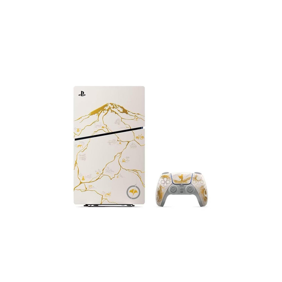 Playstation_5 Console Ghost of Yotei Gold Limited Edition Bundle + Sonic Superstars - fmtshop.net