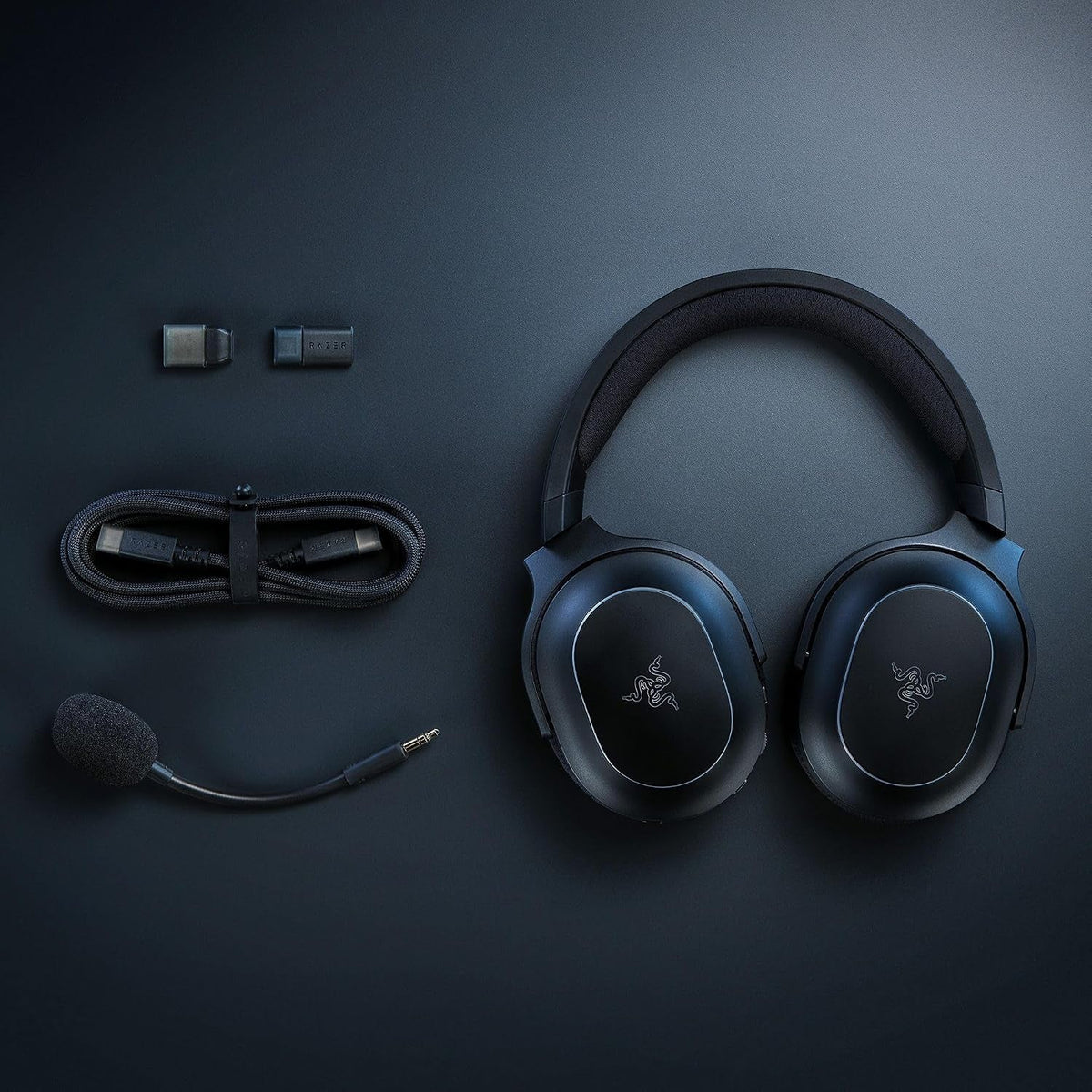 Razer Barracuda X Chroma Wireless Gaming Headset, 2.4 Ghz, Black - fmtshop.net