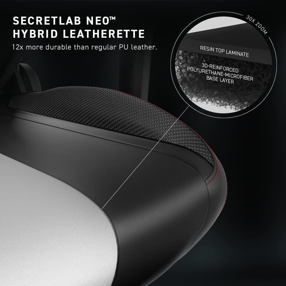 Secretlab Titan Evo Black Gaming Chair - Regular, Leatherette, Ergonomic - fmtshop.net