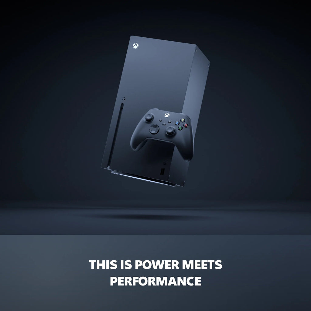 Series X - Gaming Console - 1TB SSD - Includes Wireless Controller - 4K Gaming - 120FPS - Carbon Black - fmtshop.net