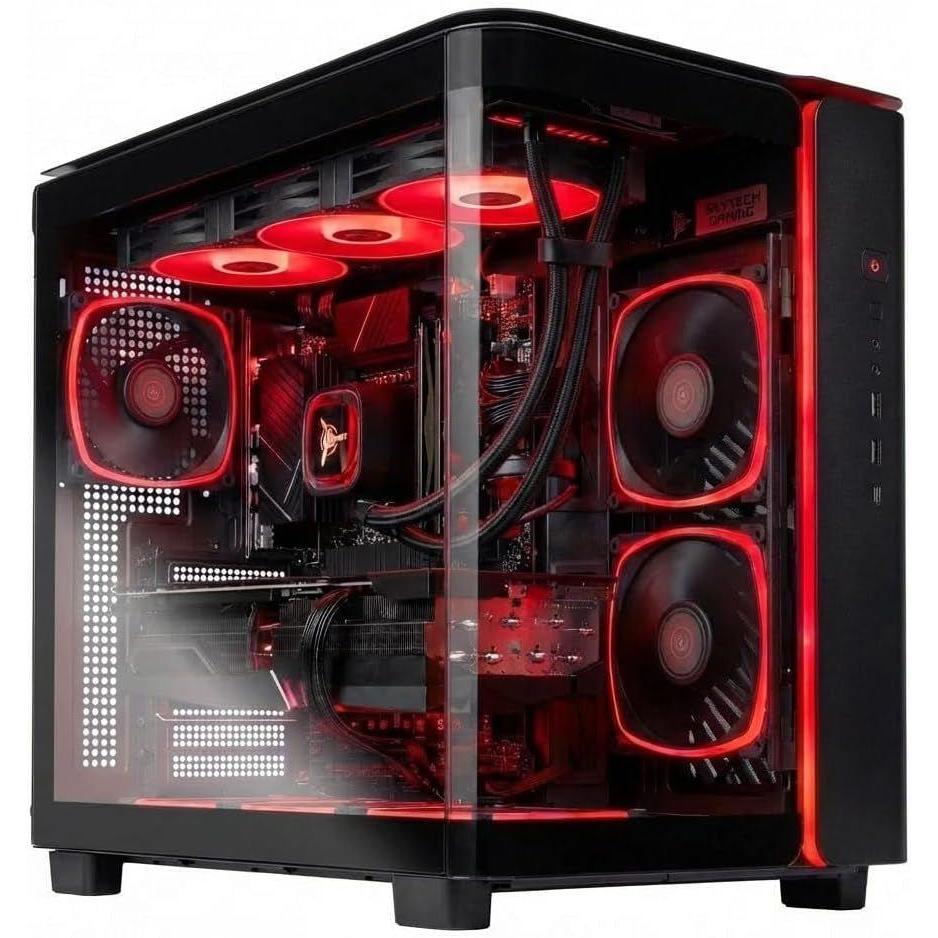 Skytech Gaming King 95 Gaming PC, Ryzen 7 7800X3D, RX 9070 XT - fmtshop.net