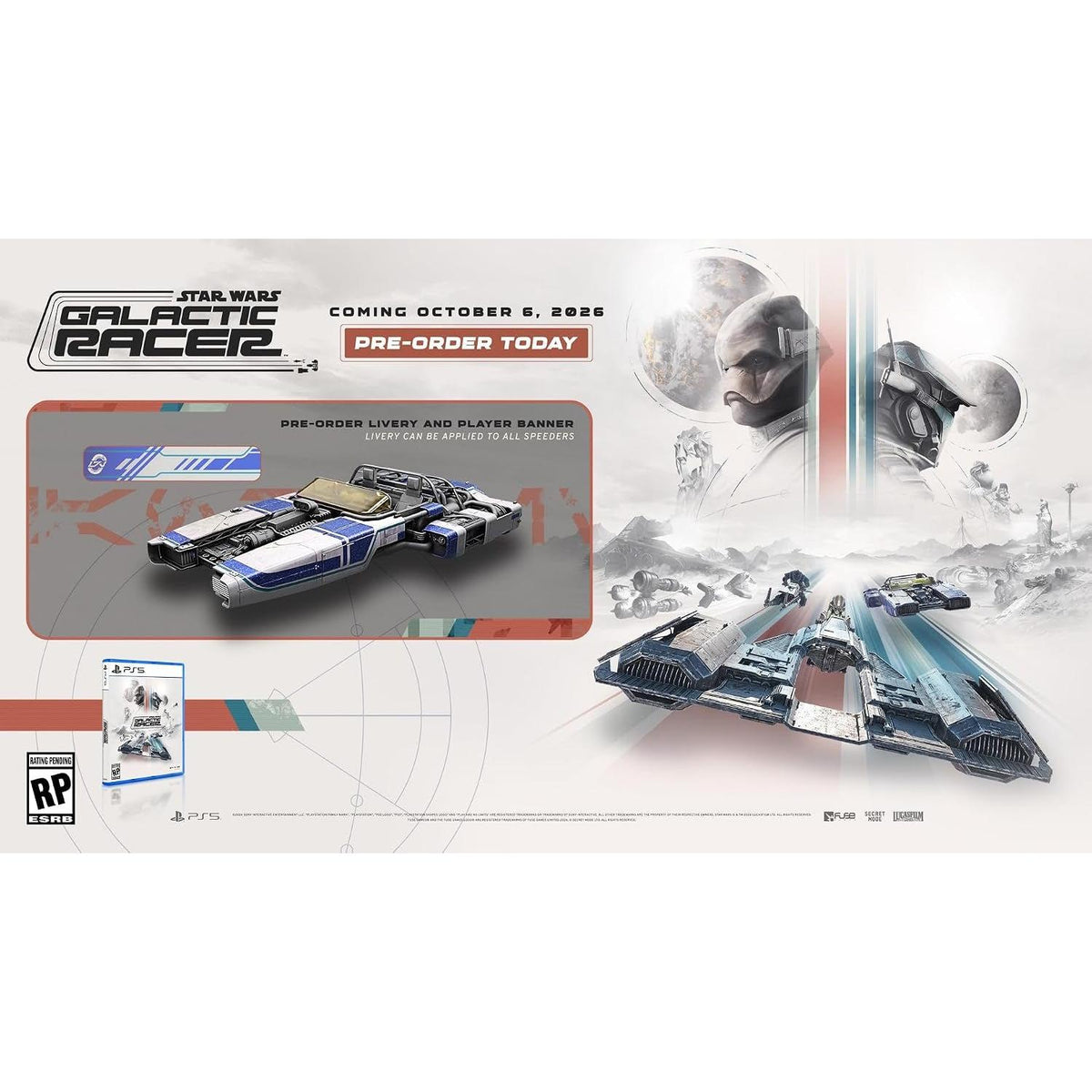 Star Wars Galactic Racer - Playstation 5 - fmtshop.net