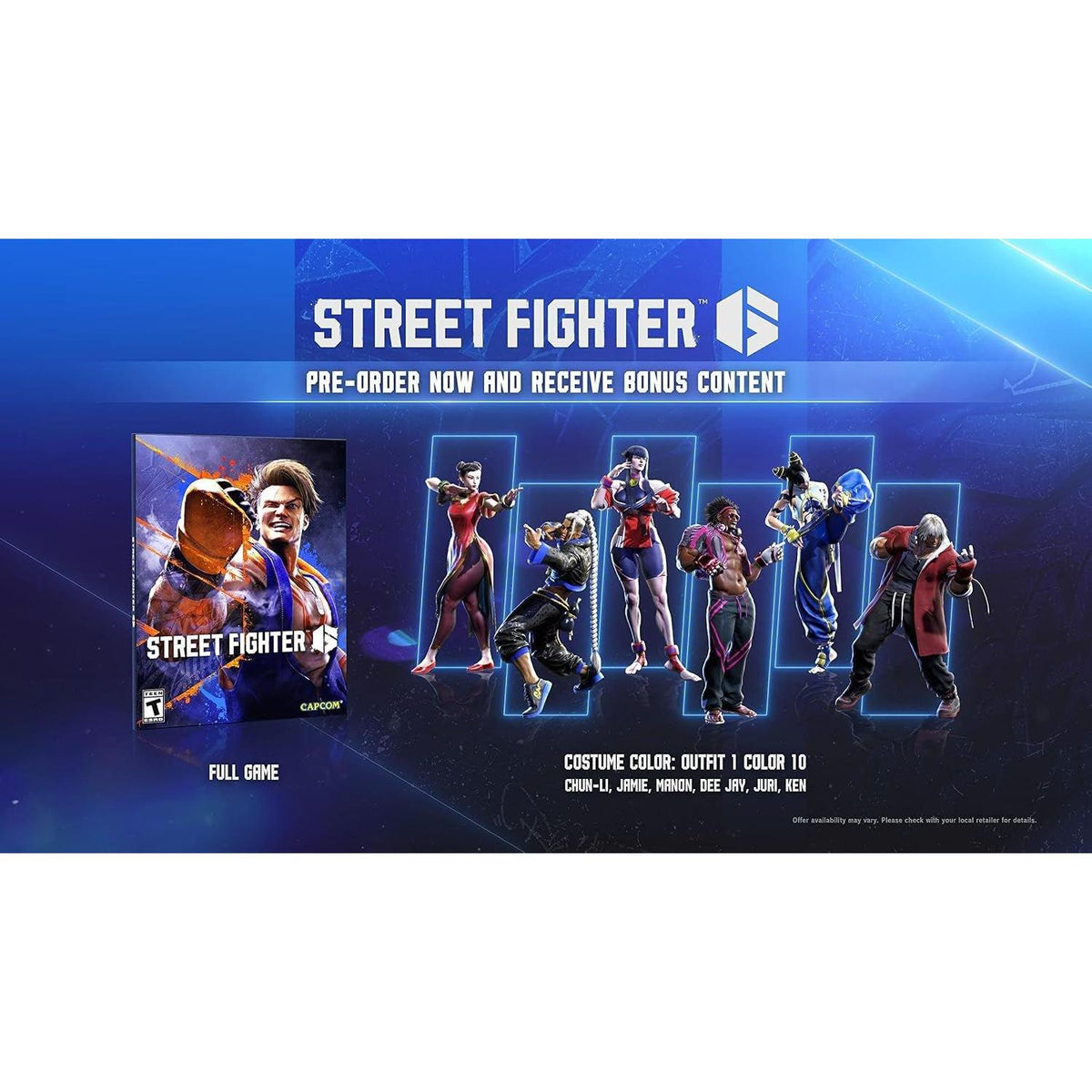 Street Fighter 6 - PS5 - fmtshop.net