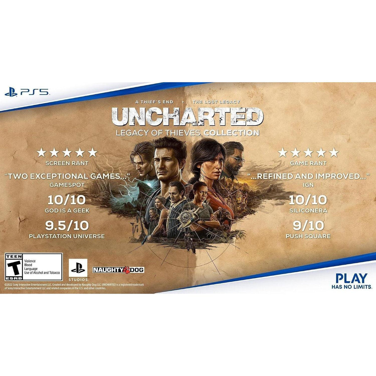 UNCHARTED: Legacy of Thieves Collection - Playstation 5 - fmtshop.net