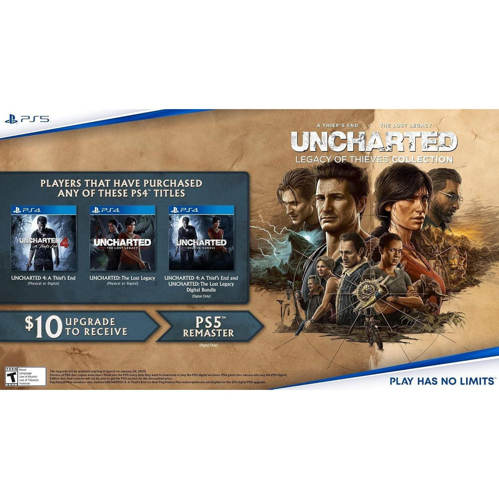 UNCHARTED: Legacy of Thieves Collection - Playstation 5 - fmtshop.net