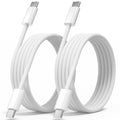 USB C to USB C Cable 3FT 2 Pack, Nylon 60W Iphone 17 Charger Cord - fmtshop.net