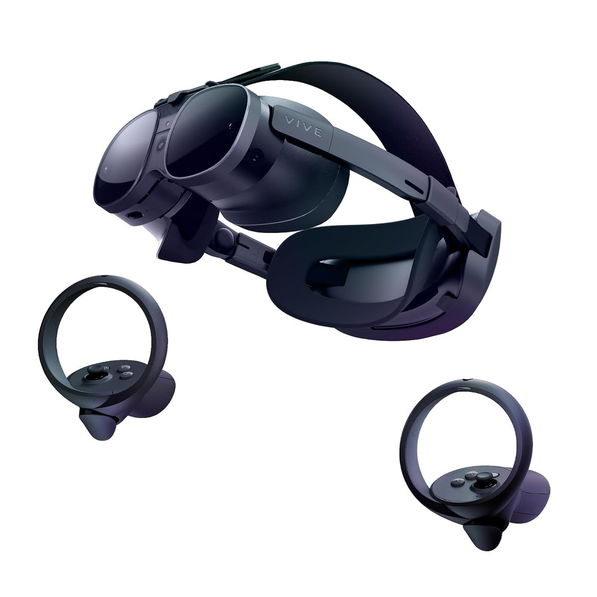 Vive XR Elite with Deluxe Pack — Mixed Reality and PC VR Headset + Controllers - fmtshop.net