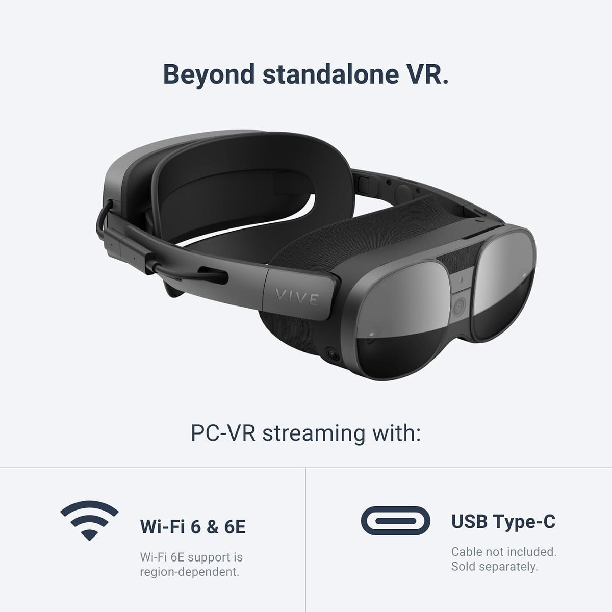 Vive XR Elite with Deluxe Pack — Mixed Reality and PC VR Headset + Controllers - fmtshop.net